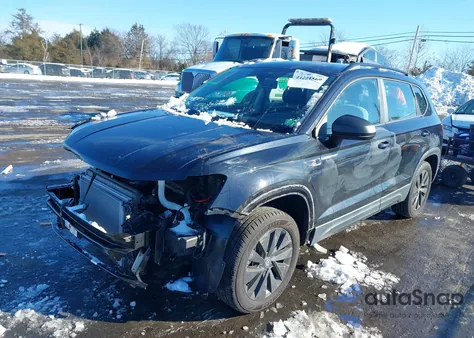 2022 Volkswagen Taos 1.5T S z USA, uszkodzony, nr VIN 3VVDX7B25NM002854